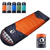 CANWAY Sleeping Bag with Compression Sack Adults Sleeping Bag Warm Cold Weather Camping 4 Seasons Sleeping Bags Comfort for T