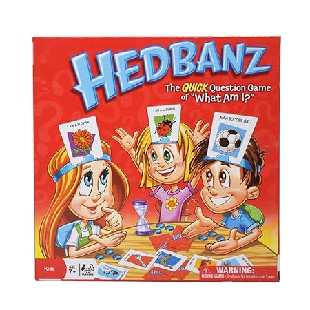 HedBanz Game-Guess was ist EIN I/Card Games Party Bundle für Kinderfreunde und Familien