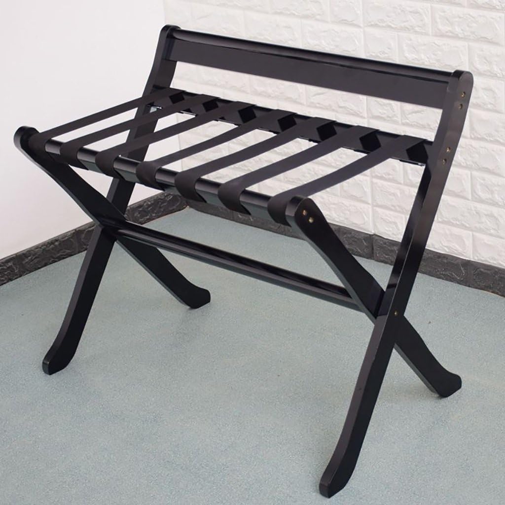Foldable Luggage Rack,Folding Luggage Rack Suitcase Stand,Foldable Suitcase Rack for Holding Suitcases Backpacks as Luggage Support and Suitcase Shelf Folding chair (Color : D)