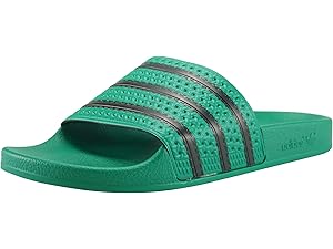 adidas adilette sandals green