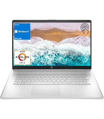 Amazon.com: HP Newest Notebook Laptop, 17.3'' Full HD Display, AMD