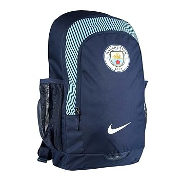 blue nike man bag