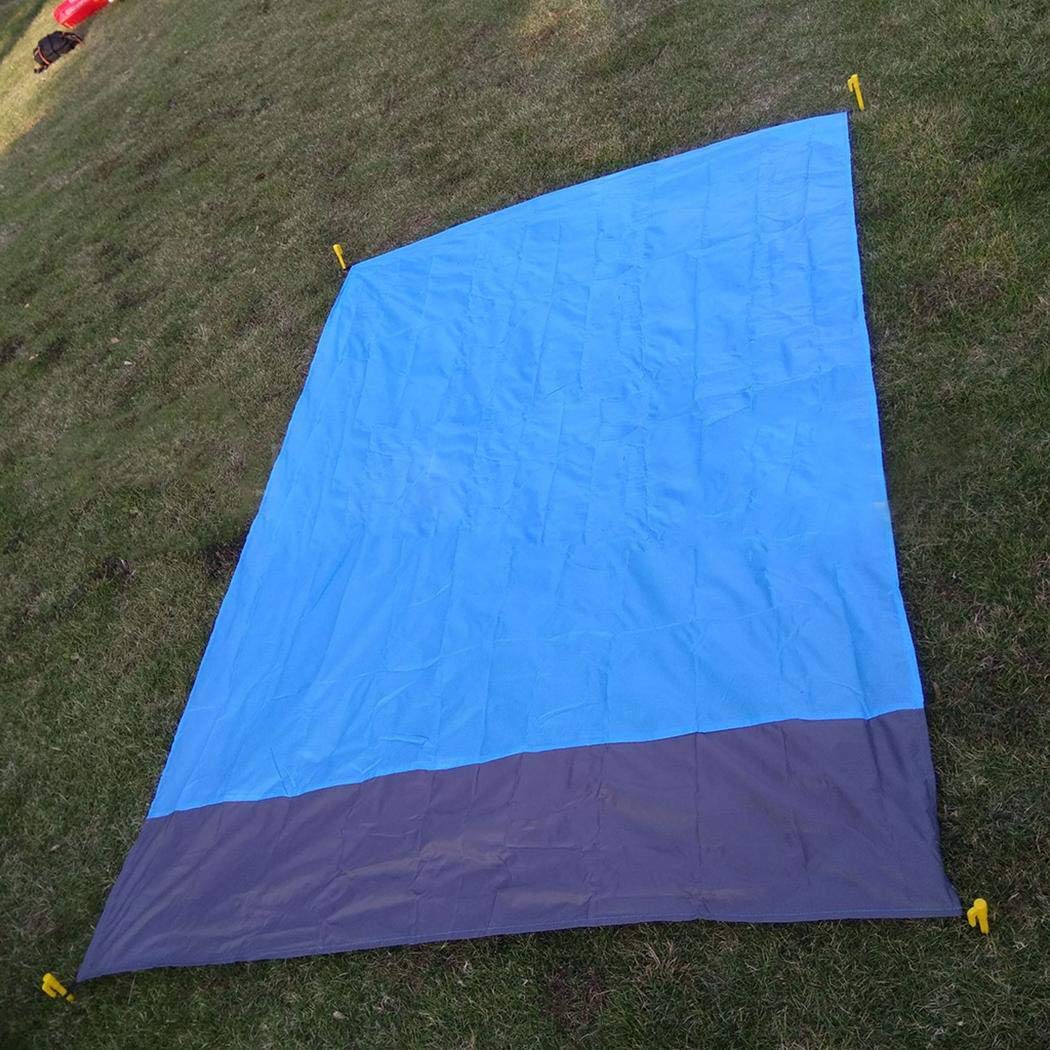 pairris Práctico Plegable portátil Impermeable a Prueba de Arena Manta de Picnic al Aire Libre Alfombrillas