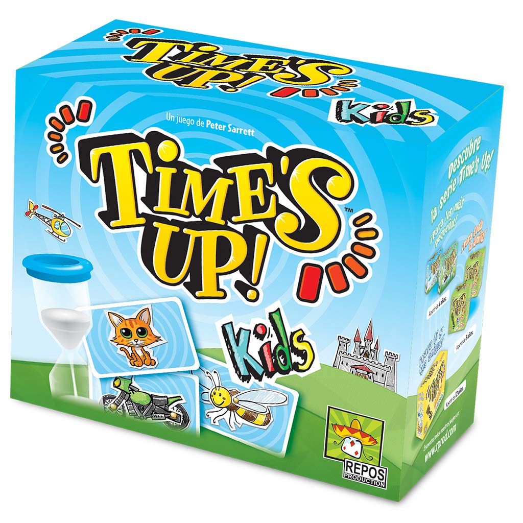Asmodee Game “Time's Up Kids” (Repos TUK1-SP01 /TUK01ES) – Spanish Language Version