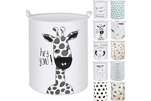 RoyBoder Collapsible Laundry Basket in Bedroom Waterproof Laundry Hamper in Bathroom Large Laundry Bag in College Dormitory Cloakroom Livingroom Nursery Organizer Toy Bin