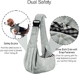 PETLOFT Puppy Sling Dog Sling Cat Sling Adjustable Carrier up to 4.99kg Light view 4