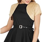 BlackButterfly Satin Bolero Shrug - Short Sleeve