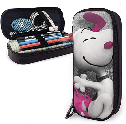 Amazon ペンケース スヌーピー グッズ 筆箱 皮革 文具収納 ポーチ ペンシルケース 化粧ポーチ ペンケース 軽量 多機能 大容量 男女兼用 通学 小学生 鉛筆ケース ペン袋 文房具 オフィス用品 文房具 オフィス用品
