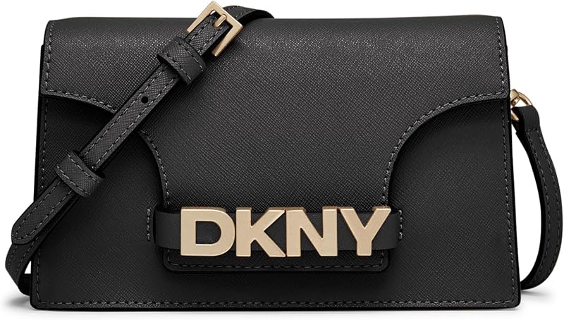 Cartera Avril para mujer en un bolso de mano, Negro/dorado, One Size, Bolso de mano