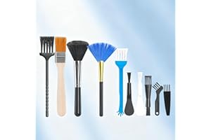 10 Pcs Keyboard Cleaner Kit - Anti Static Brush Cleaning Tools for Electronic Devices Such as Computer Motherboard Fans