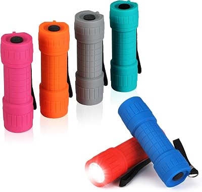 EverBrite 6-Pack Mini LED Torches Pocket Camping Hiking Outdoor Party w/