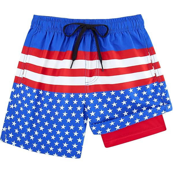Buy H&M Boys Striped Swim Shorts - Swim Bottoms For Boys 31217775