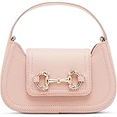 Anne Klein womens Anne Klein Crystal Horsebit Mini Top Handle With Convertible Strap