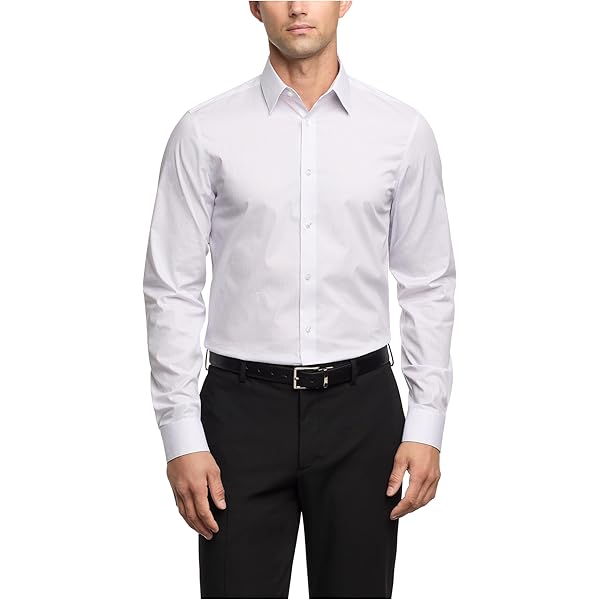 Amazon.com: Kenneth Cole Men's Dress Shirt Regular Fit Stretch Collar Non  Iron Solid : Clothing, Shoes & Jewelry