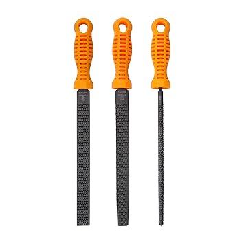 PYTHON Wood Rasp Bastard Files Set 3 Pcs - 8 /200MM