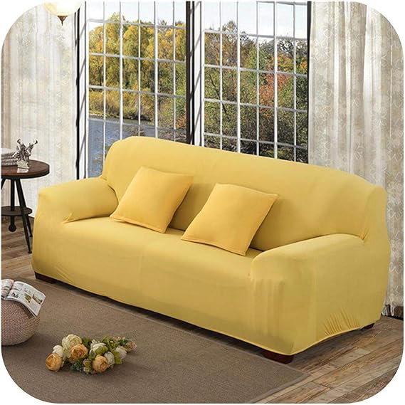 Solid Color Elastic Sofa Cover for Living Room Universal