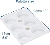 Baker Ross 6-Well Paint Palettes (Pack of 5) for Kids, 23cm x 15cm view 3
