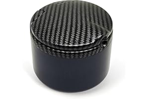 STOREBAO Car Ashtray Designed for Mercedes-Benz E300 E-class C-class S-class A-class B-class G-class GLA GLB GLC GLE GLS (Carbon Fiber)
