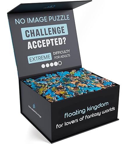 normic NO Image Puzzle 1000 Irregular Pieces Without Template