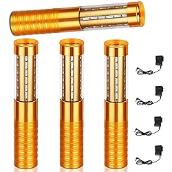 ZSSXOLED 4 PCS LED Strobe Baton Lights Rechargeable
