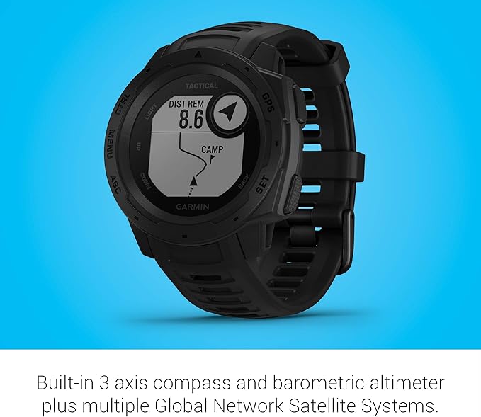 Garmin Instinct Tactical, Reloj con GPS Para Actividades Al Aire ...