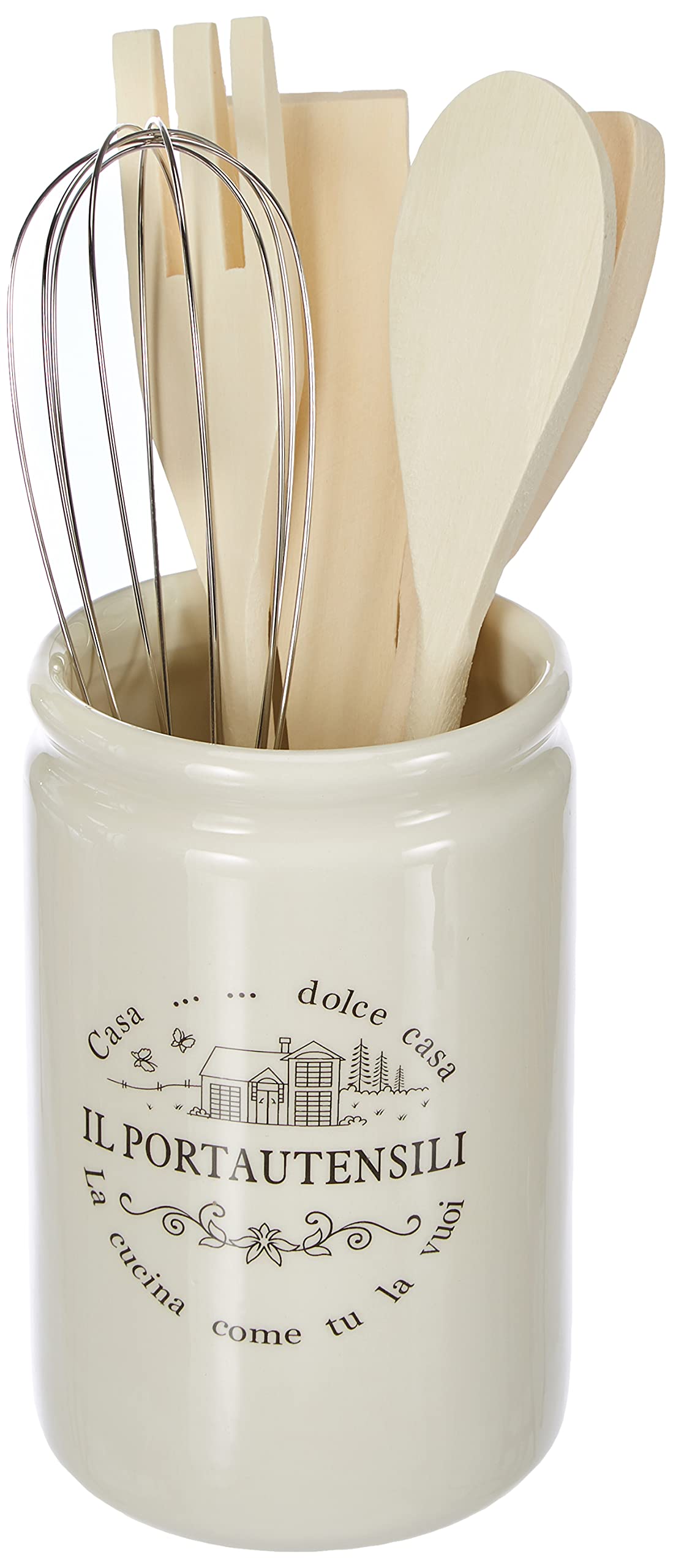 Tognana Sweet Campania Home Utensils Holder, White