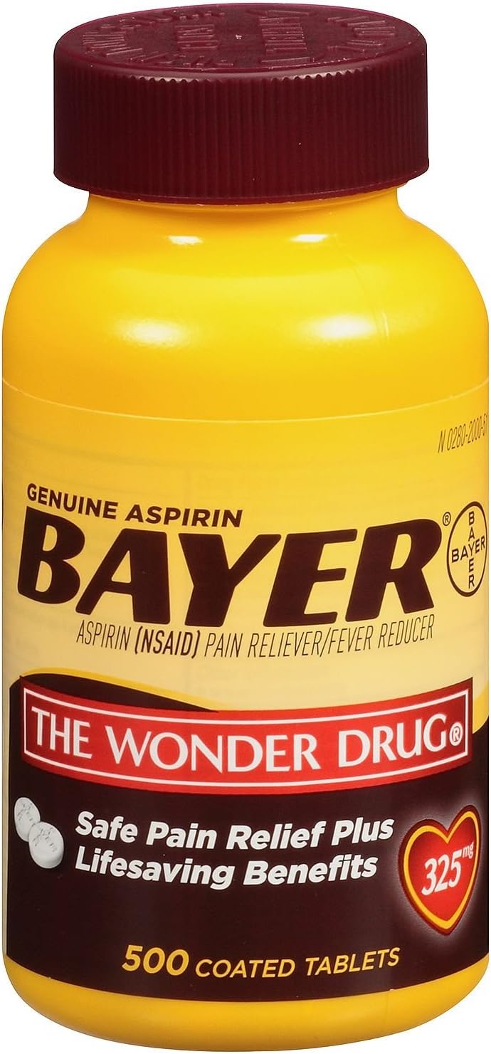 Bayer Genuine Aspirin (500 Ct.) Health & Personal Care