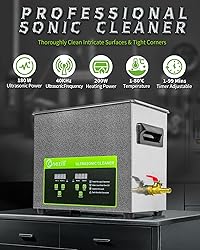 ONEZILI Ultrasonic Cleaner 6L, Upgraded Deep