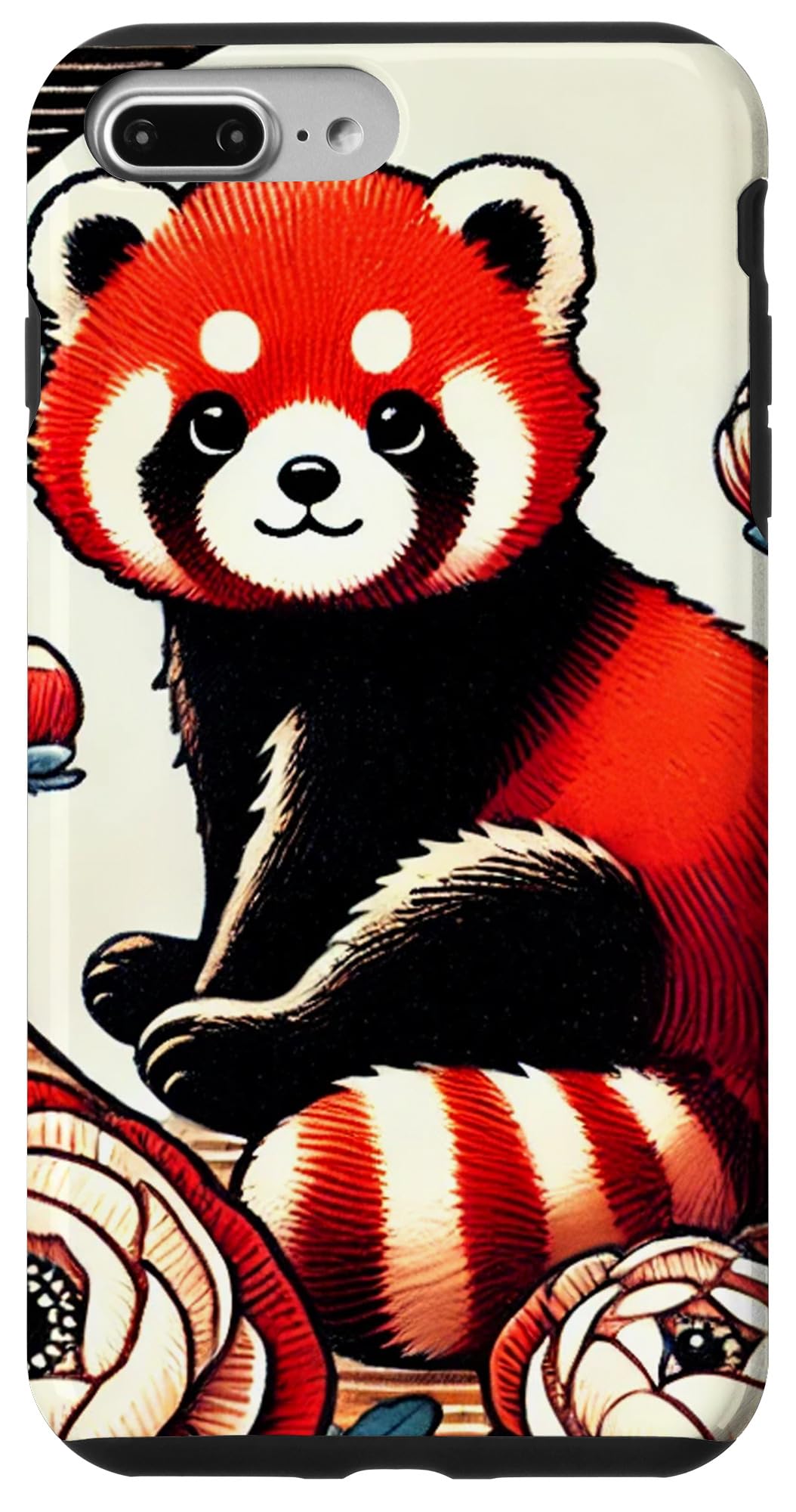 iPhone 7 Plus/8 Plus Red Panda Illustration Red Pandas design Case