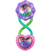 Bright Starts Rattle Barbell Toy, Ages 3M+, Sensory Play