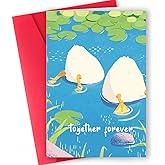 ICOOLYI Funny Valentines Day and Anniversary Card Gift for Men, Women, or Couple – Themed Love Card and Gift for Husband, Wife, Boyfriend, Girlfriend, Him or Her