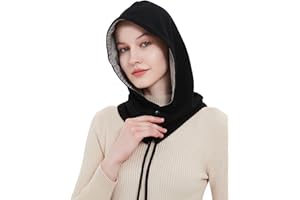 Radia Smart® EMF Protection Hood, Faraday Hat,EMF Shielding, RF Shielding, WiFi Shield, Brain Coat, Black