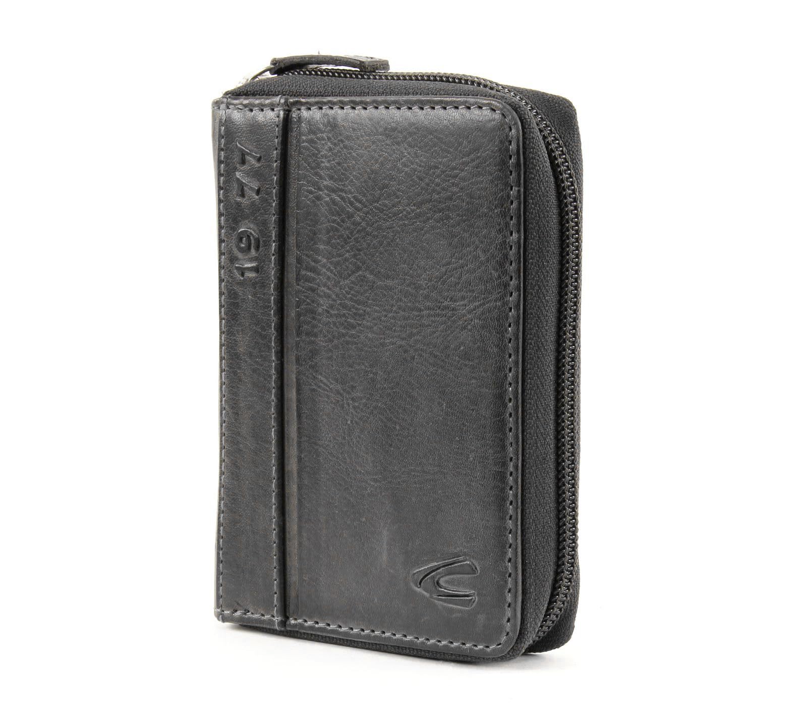 camel active Melbourne Men's Medium Wallet, Black, 10,5x2,5x13, 000514