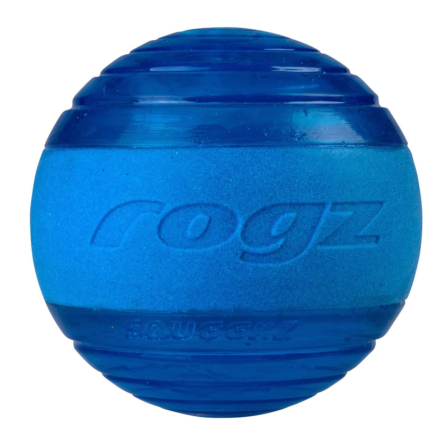 Rogz Rogz Yotz Squeekz - Squeaky Dog Ball Toy 640mm Blue