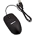 AmazonBasics 3-Button USB Wired Mouse (Black)