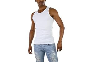 ToBeInStyle Men’s Long Muscle Tank Top Workout A-Shirt