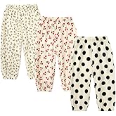 MYGBCPJS Baby Boys Girls Cotton Linen Trousers Kids Casual Ankle Pants Loose Long Bloomers