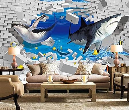 Get Sous la decoration murale de la mer Desktop Wallpaper