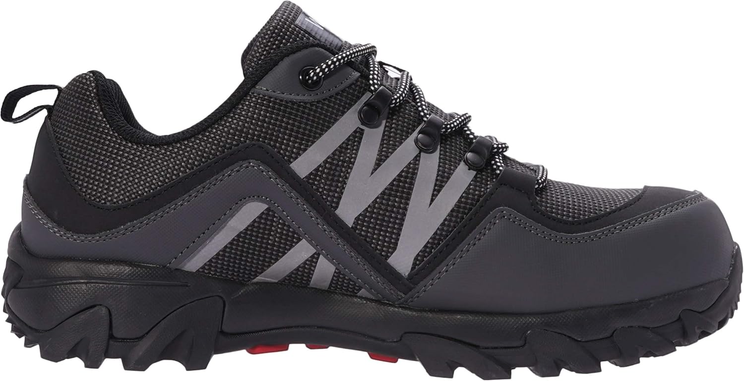 WHITIN Men's Steel Toe Slip Resistant Puncture Proof Construction Safety Work Shoes: Shoes