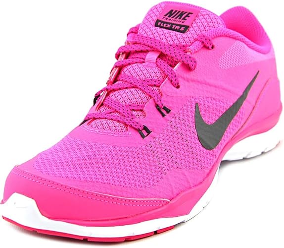 Amazon ナイキ Nike Flex Trainer 5 レディーズ 米国 6 ピンク ランニングシューズ イギリス 3 5 欧州の 36 5 並行輸入品 Nike ナイキ ランニング