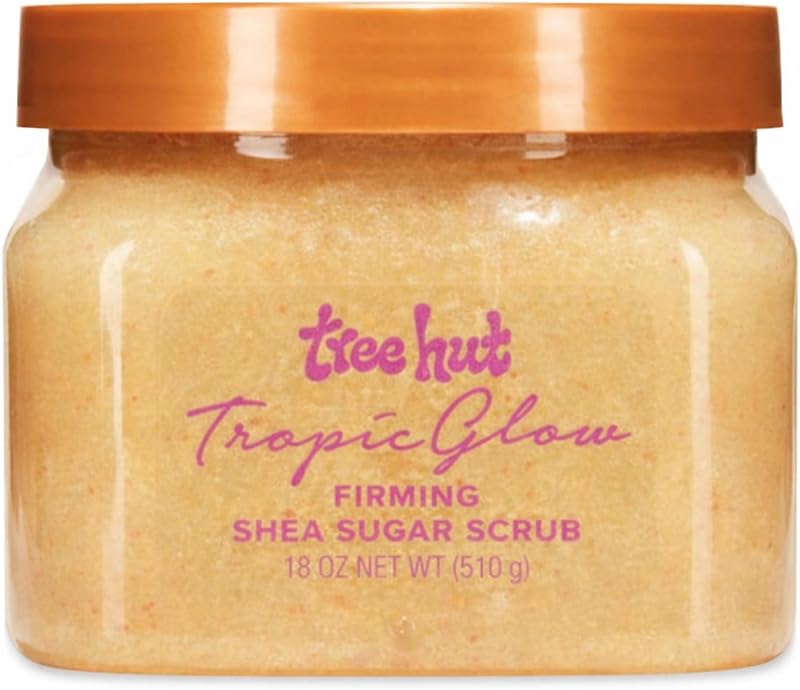 Tree Hut Tropic Glow Firming Sugar Scrub 18oz - Hydrate Exfoliate Skin