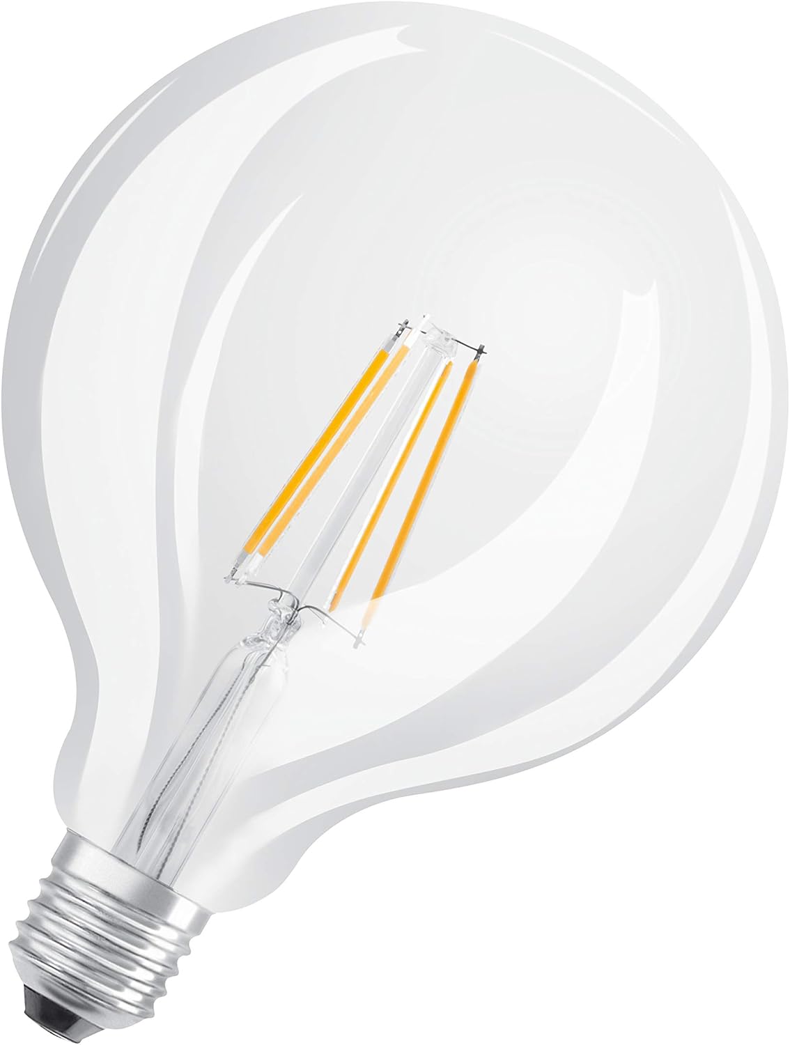 OSRAM LED Retrofit Classic Globe/LED lamp, Classic Ball Shape, Retro Design, in Filament Style, with Screw Base: E27, 4 W - Image 5