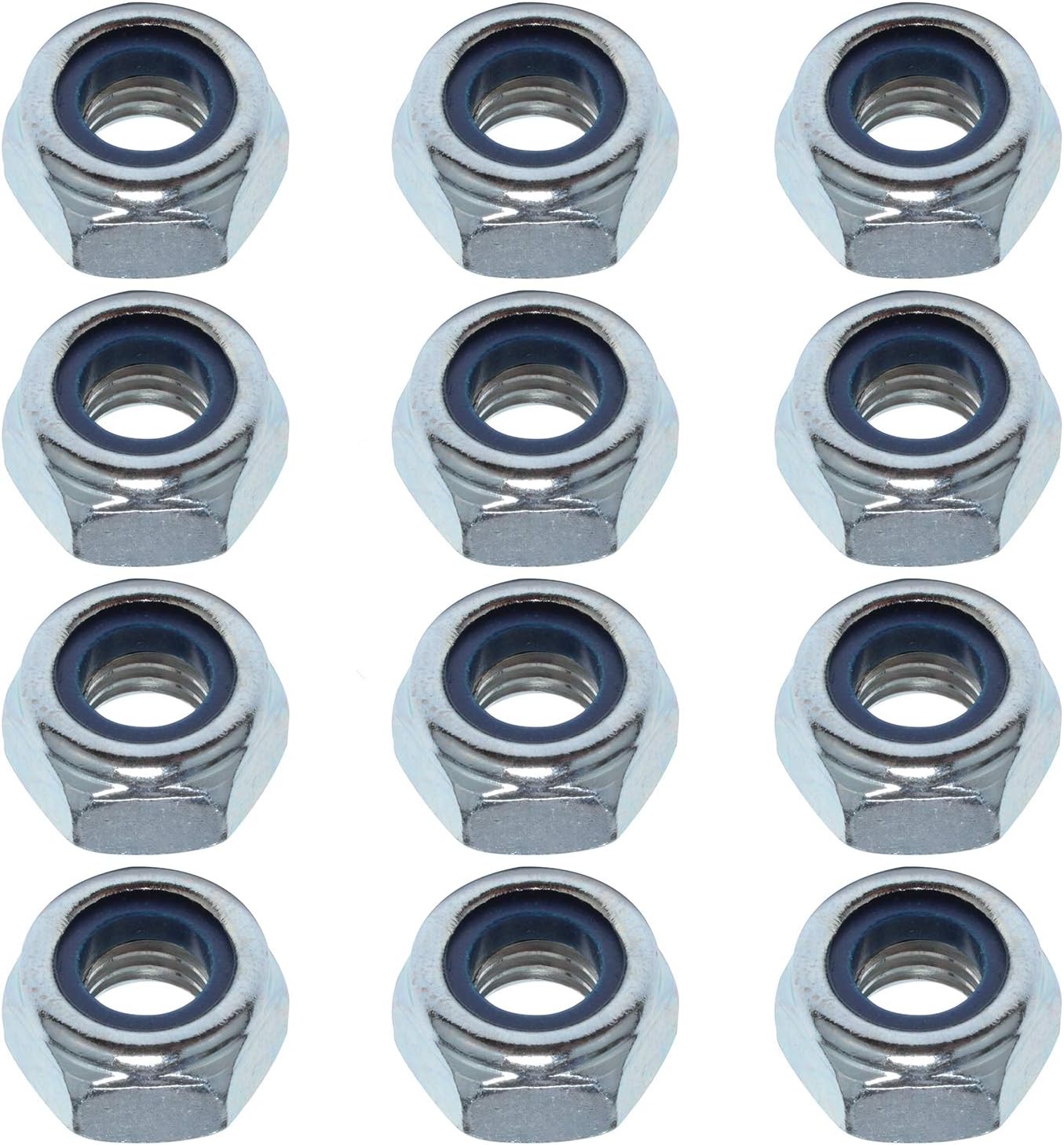 Dadi Nylon M3 Zincati - Confezione Da 1000 Pezzi ISO 10511 DIN 985 - Foto 11