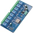 Programmable Relay Module 8 Channel with ESP32 BLE Development Board for Smart Home Control Secondary Development Projects DC5-30V