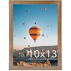 JCJMY 10x13 Picture Frame Rustic Brown for Wall