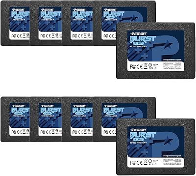 Patriot Burst Elite 480GB SATA III 2.5" SSD Solid State Drive
