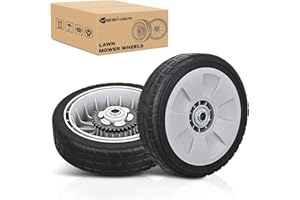 Yesker Lawn Mower Wheel Replacement 8 Inch 42710-VE2-M02ZE Rear Drive Wheel Assembly, Compatible with Honda HRB215 HRR216 HRB