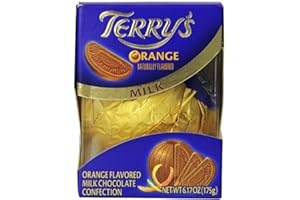 Terry's Chocolate Orange-Orange Flavored Milk Chocolate Ball, 157g (2 Pack)