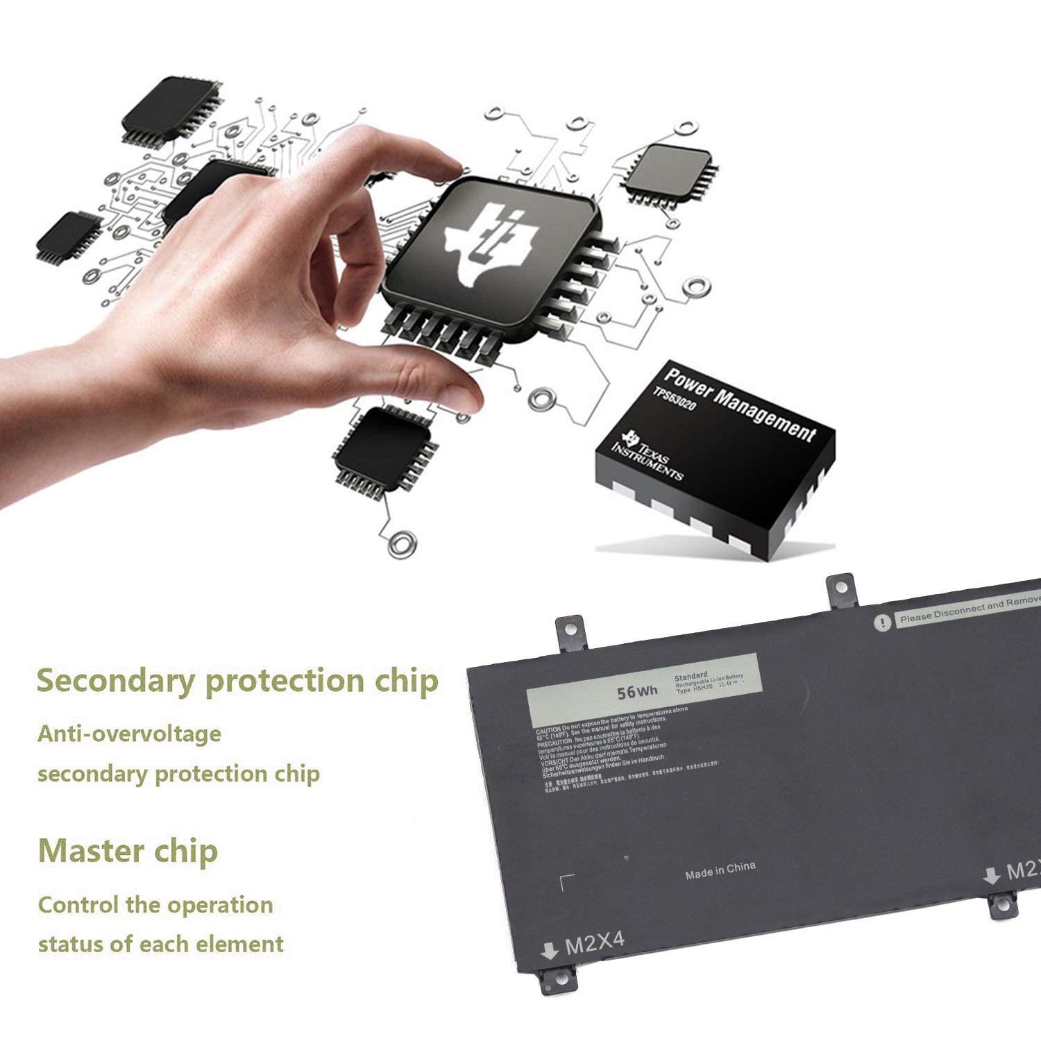 Laptop Accessories Createstar 11 4v 84wh 4gvgh Laptop Battery Compatible With Dell Xps 15 9550 15 9550 Precision 5510 P56f 1p6kd 01p6kd P56f001 T453x 0t453 Computers Accessories Mladi In Obcina Si