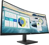 HP P34HC G4 34" WQHD Curved LED LCD Monitor 3440x1440 100Hz HDMI DP USB-C view 6